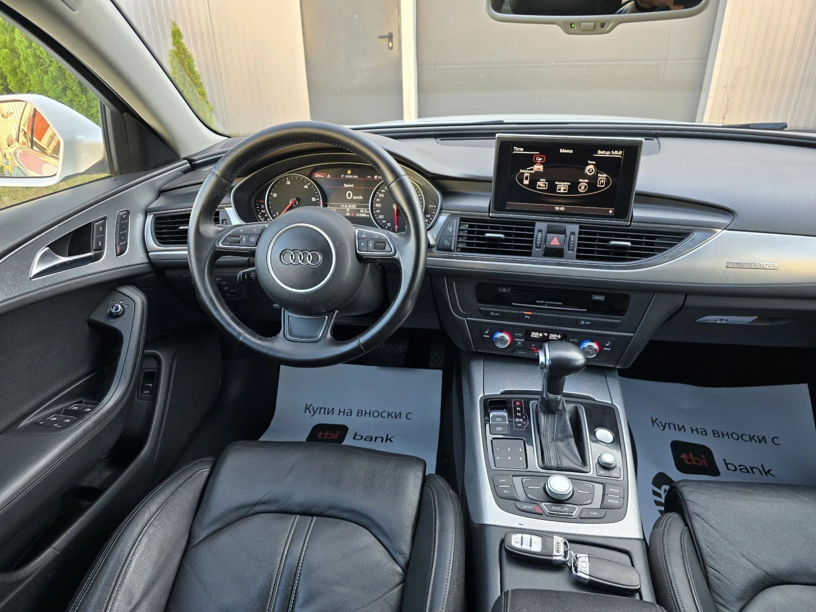 Audi A6 3.0tdi 245k.c* Quattro* Памет* Подгрев* ЛИЗИНГ - изображение 10