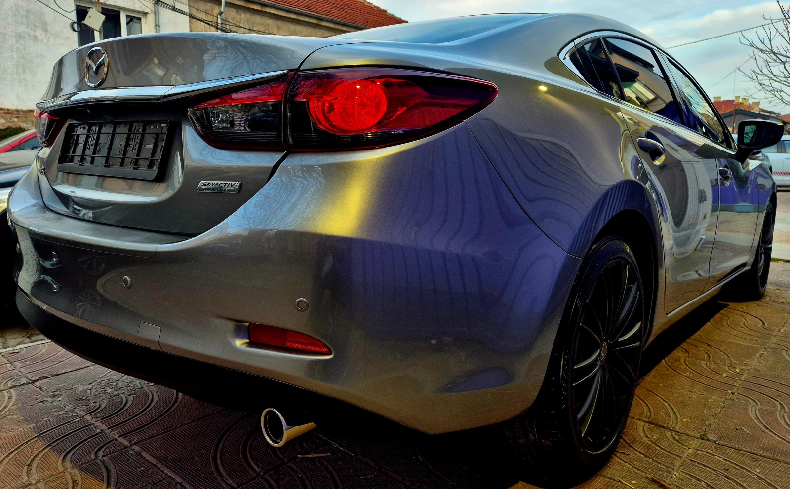 Mazda 6 2.2d-EXECUTIVE- navi-veriga-avtomat-japan , снимка 4 - Автомобили и джипове - 53713932