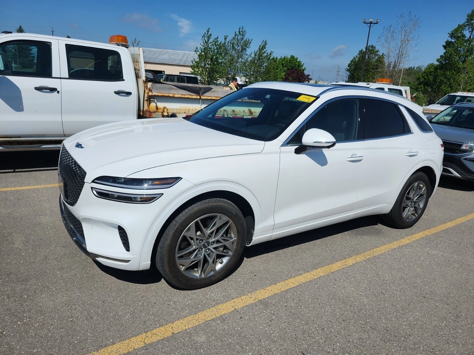 Genesis GV70 AWD 2.5T ADVANCED PLUS * HEA UP * ОБДУХВАНЕ * 