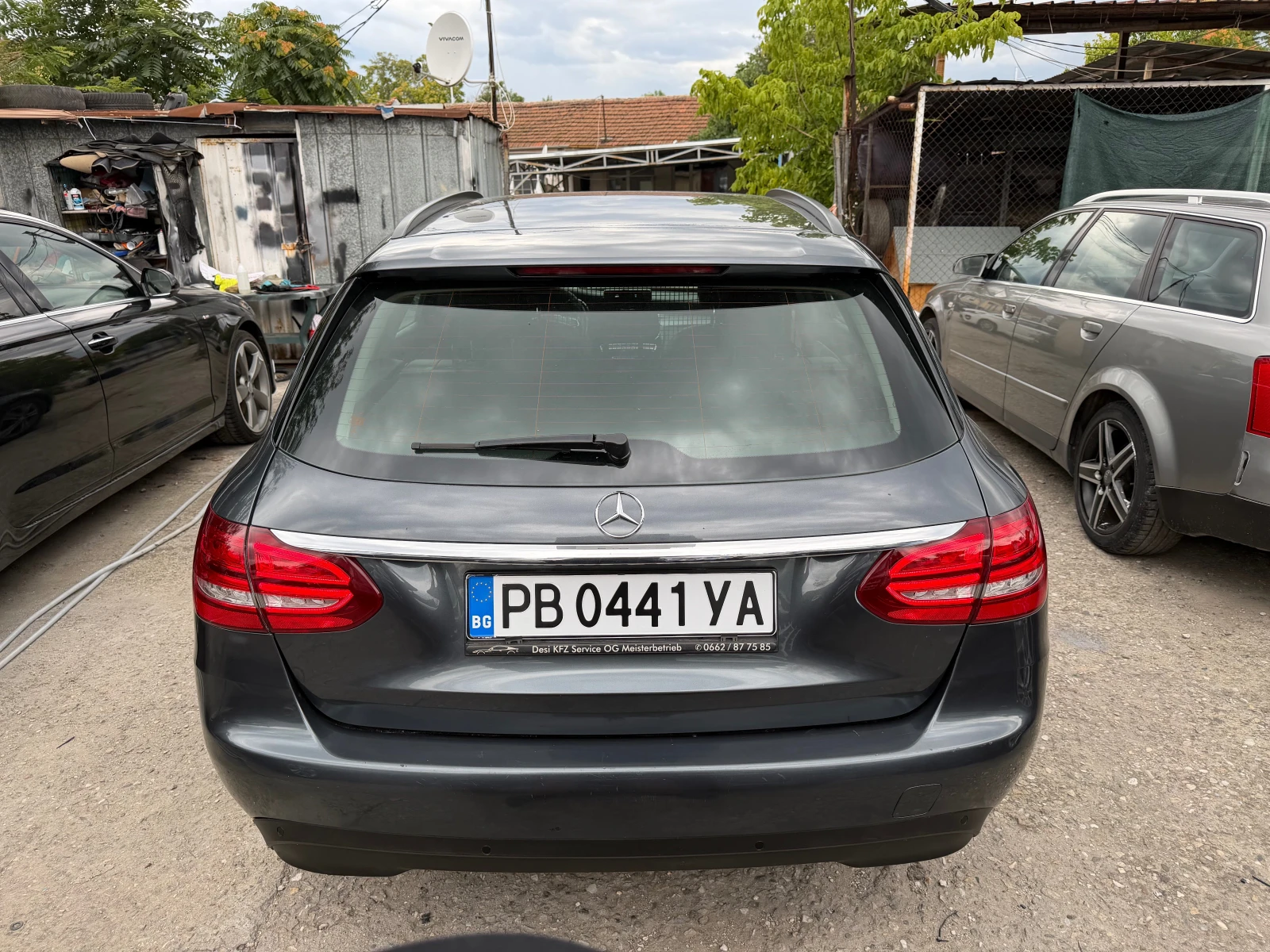 Mercedes-Benz C 220 CDI 170HP AVTOMAT AVANTGARD KOJA NAVI LED NOV 2017, снимка 8 - Автомобили и джипове - 55407873