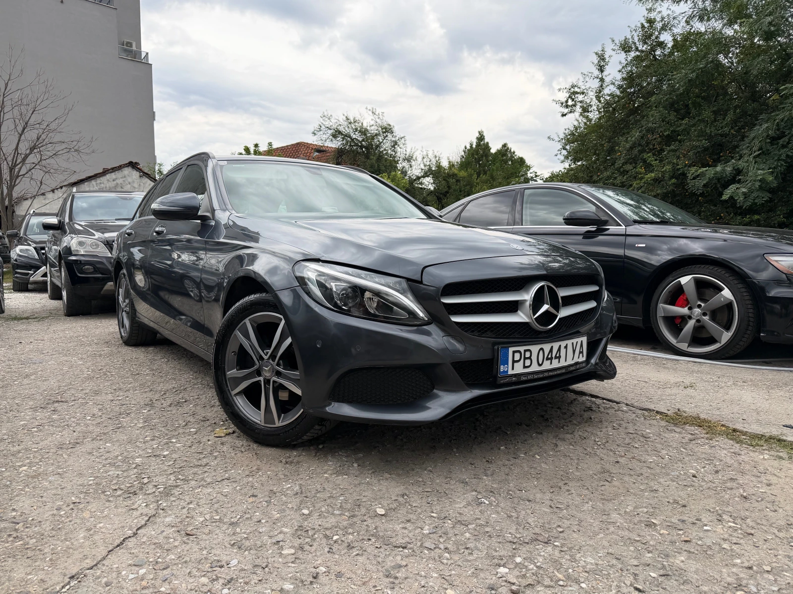 Mercedes-Benz C 220 CDI 170HP AVTOMAT AVANTGARD KOJA NAVI LED NOV 2017, снимка 5 - Автомобили и джипове - 55407873