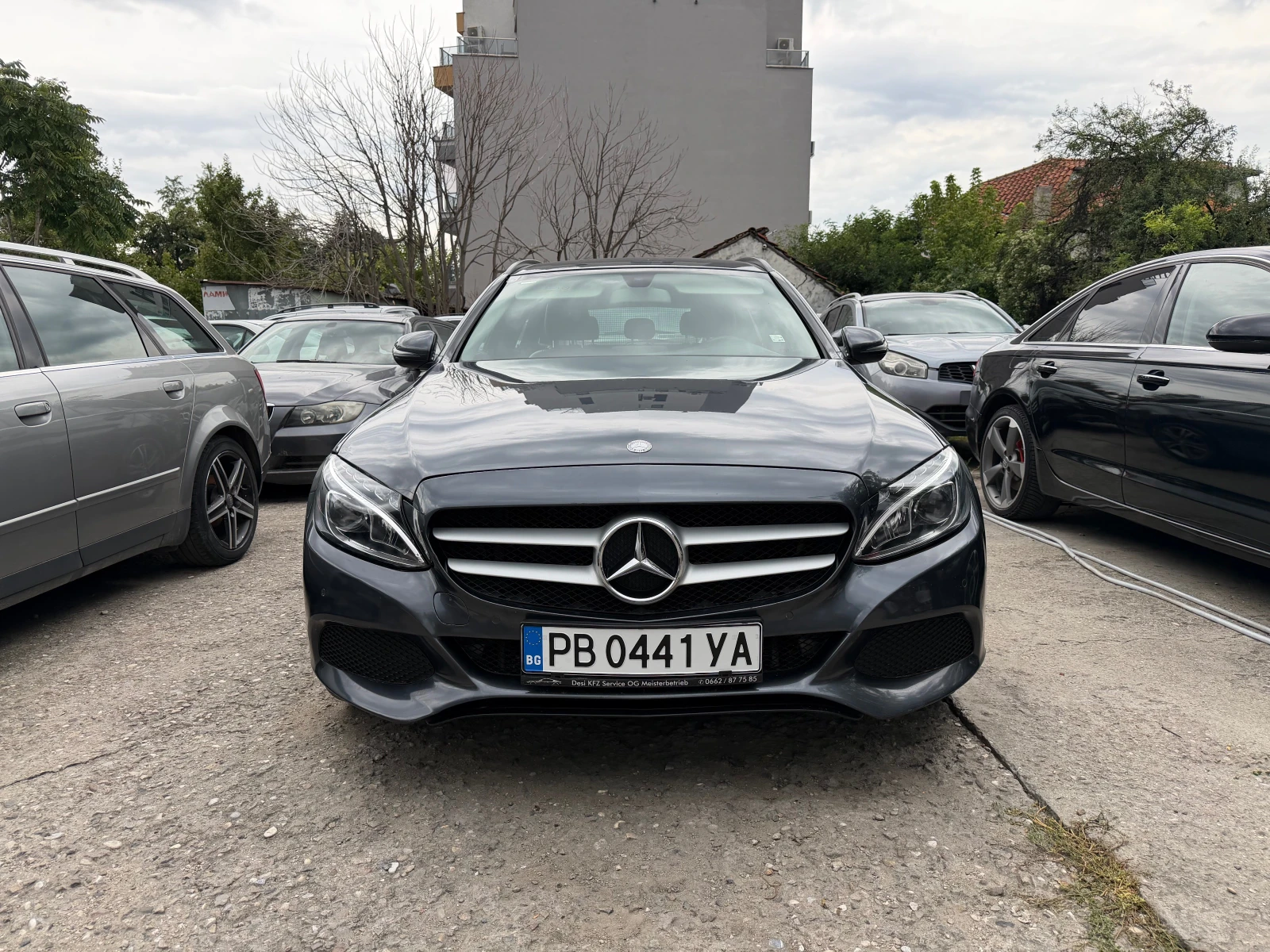 Mercedes-Benz C 220 CDI 170HP AVTOMAT AVANTGARD KOJA NAVI LED NOV 2017, снимка 6 - Автомобили и джипове - 55407873