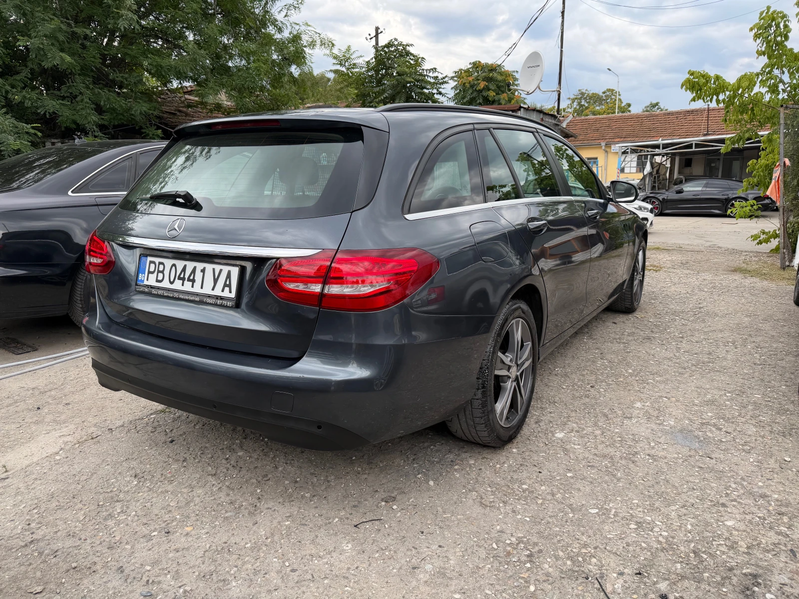 Mercedes-Benz C 220 CDI 170HP AVTOMAT AVANTGARD KOJA NAVI LED NOV 2017, снимка 9 - Автомобили и джипове - 55407873
