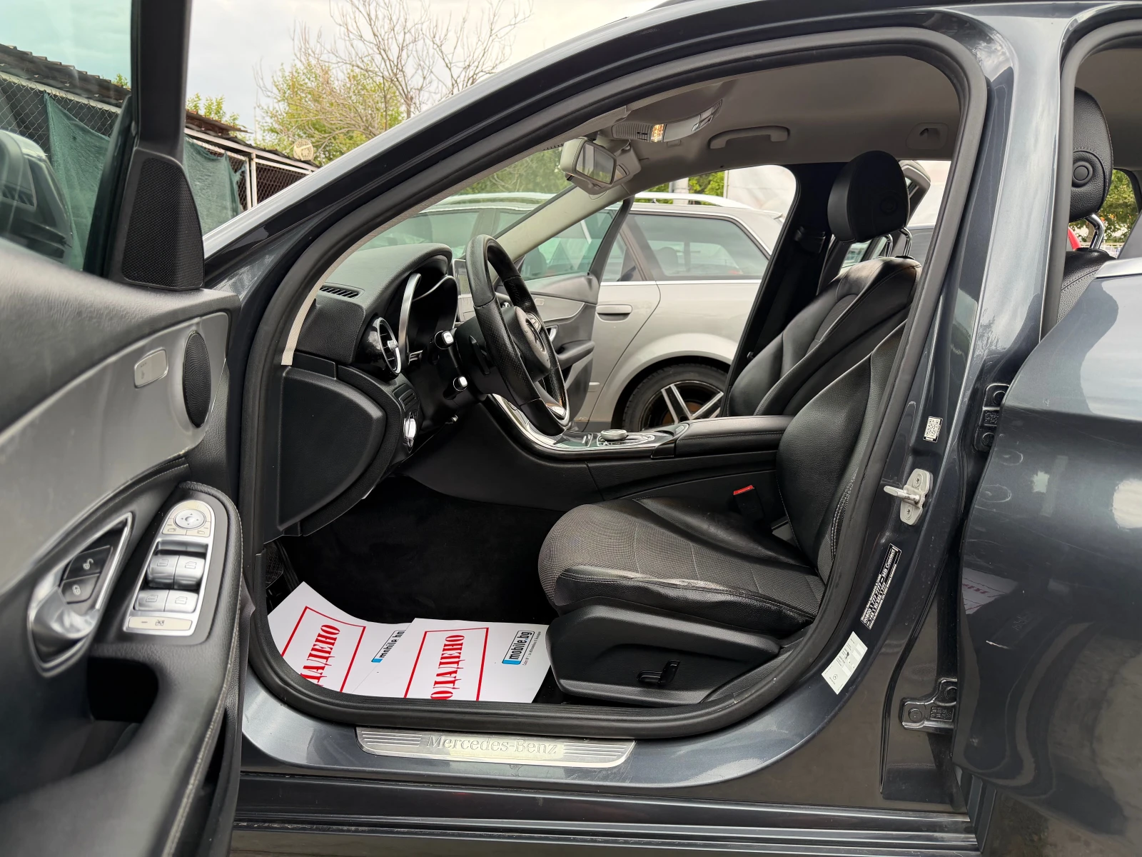 Mercedes-Benz C 220 CDI 170HP AVTOMAT AVANTGARD KOJA NAVI LED NOV 2017, снимка 11 - Автомобили и джипове - 55407873