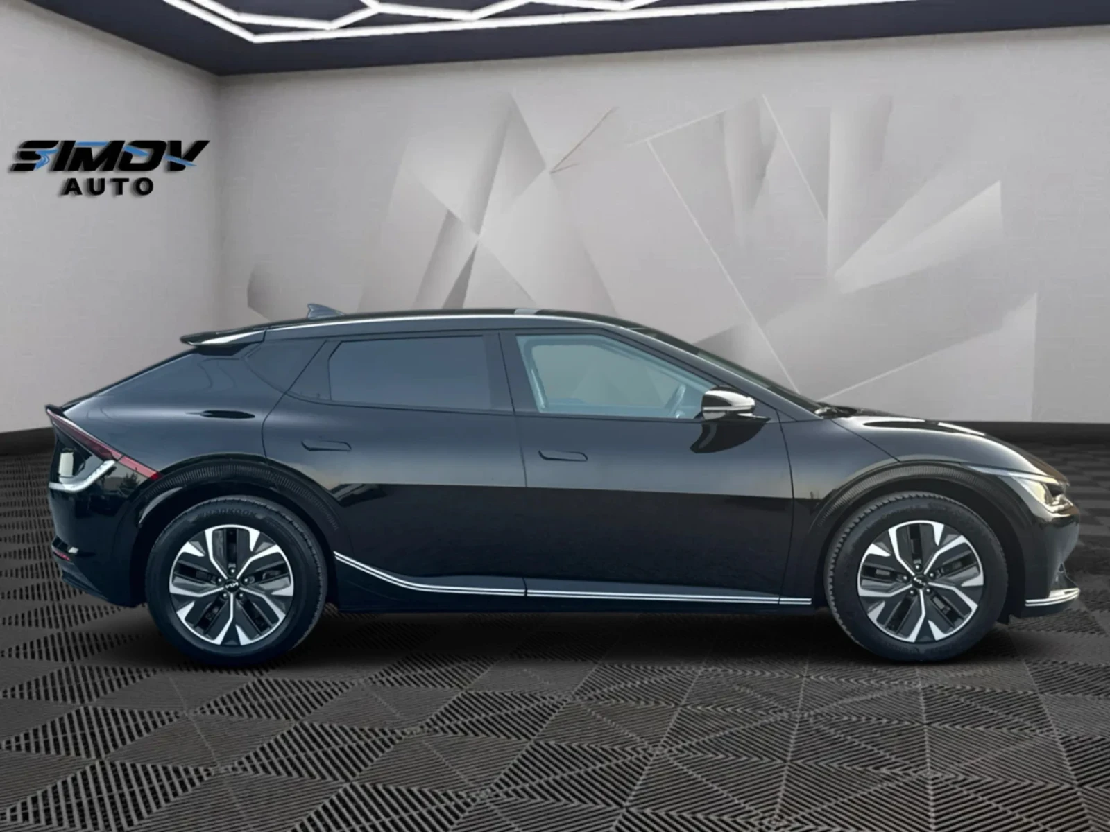 Kia EV6 77.4KWH ТЕРМО-ПОМПА ДИСТРОНИК ОБДУХВАНЕ MERIDIAN, снимка 7 - Автомобили и джипове - 55646440