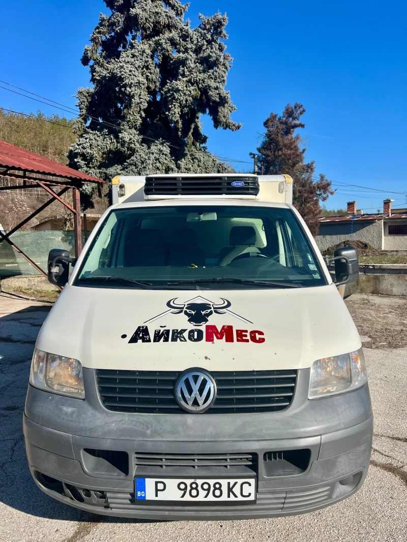 VW T5 Хладилен + ток, снимка 2 - Бусове и автобуси - 48871852