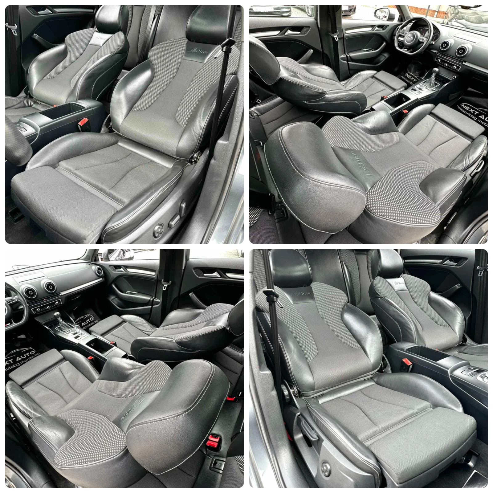 Audi A3 SPORTBACK 1.6TDI 105HP S LINE DISTRONIC CAMERA E5B, снимка 12 - Автомобили и джипове - 53924851