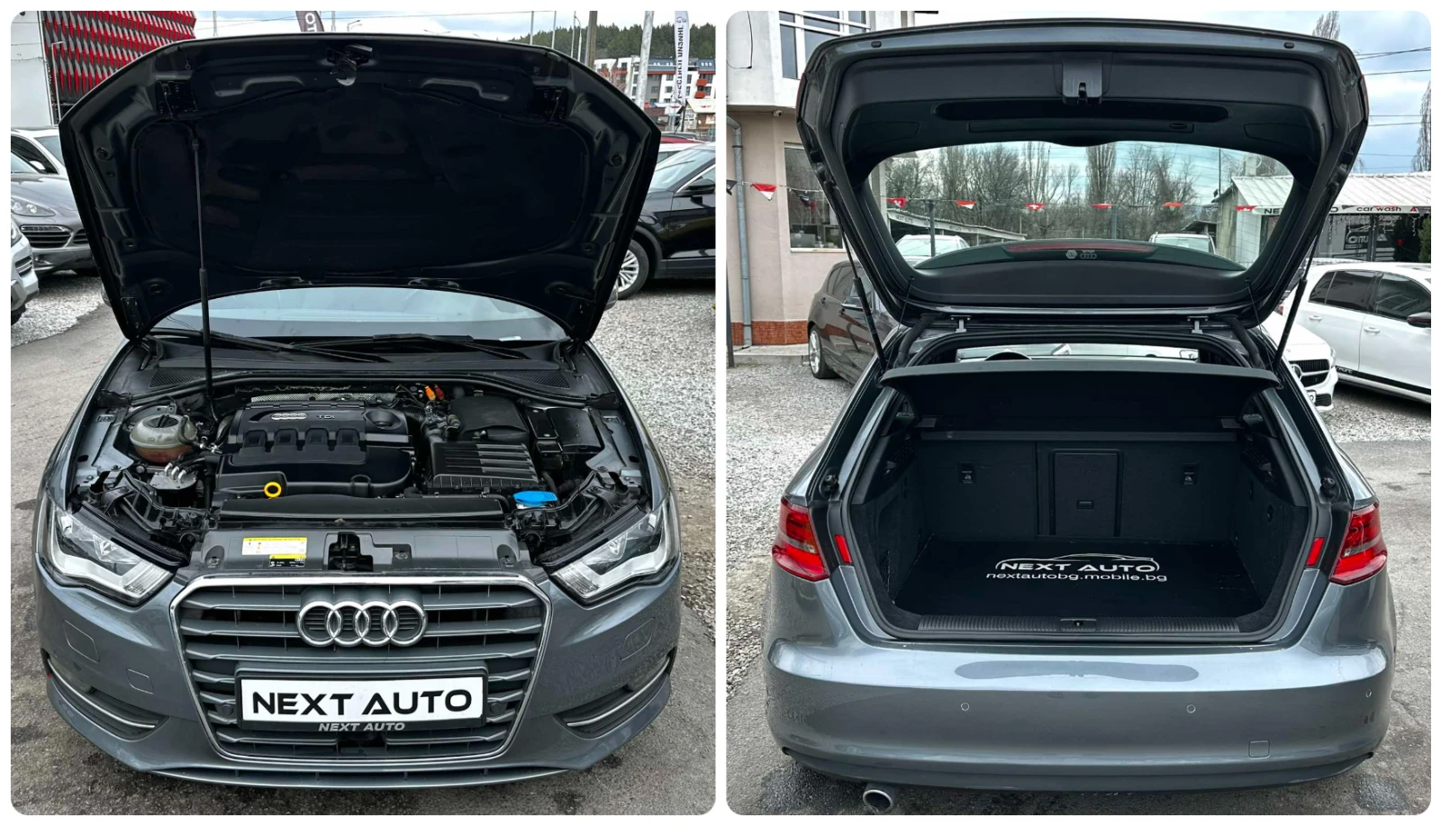 Audi A3 SPORTBACK 1.6TDI 105HP S LINE DISTRONIC CAMERA E5B, снимка 15 - Автомобили и джипове - 53924851