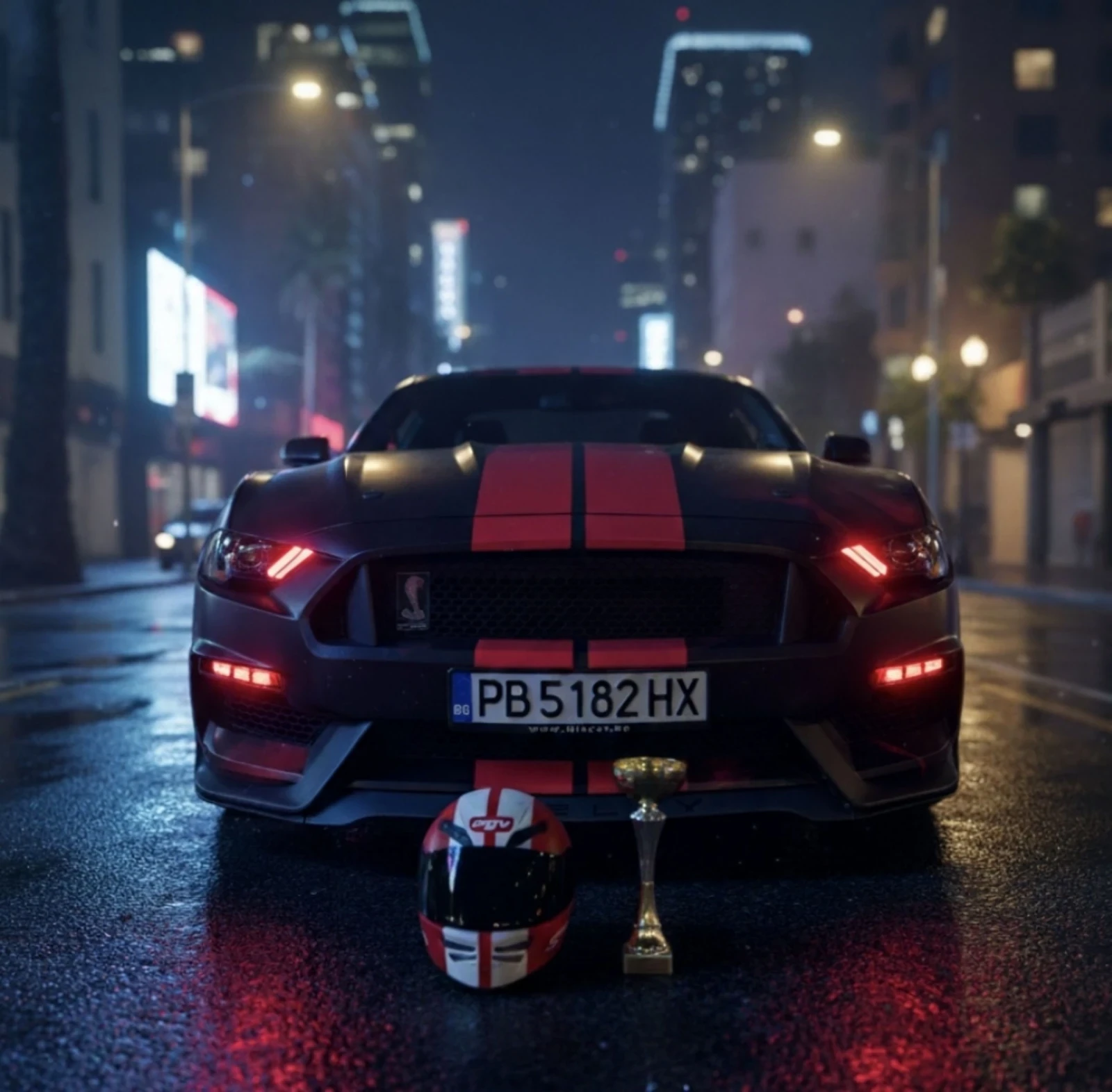 Ford Mustang GT 500 nitrous 