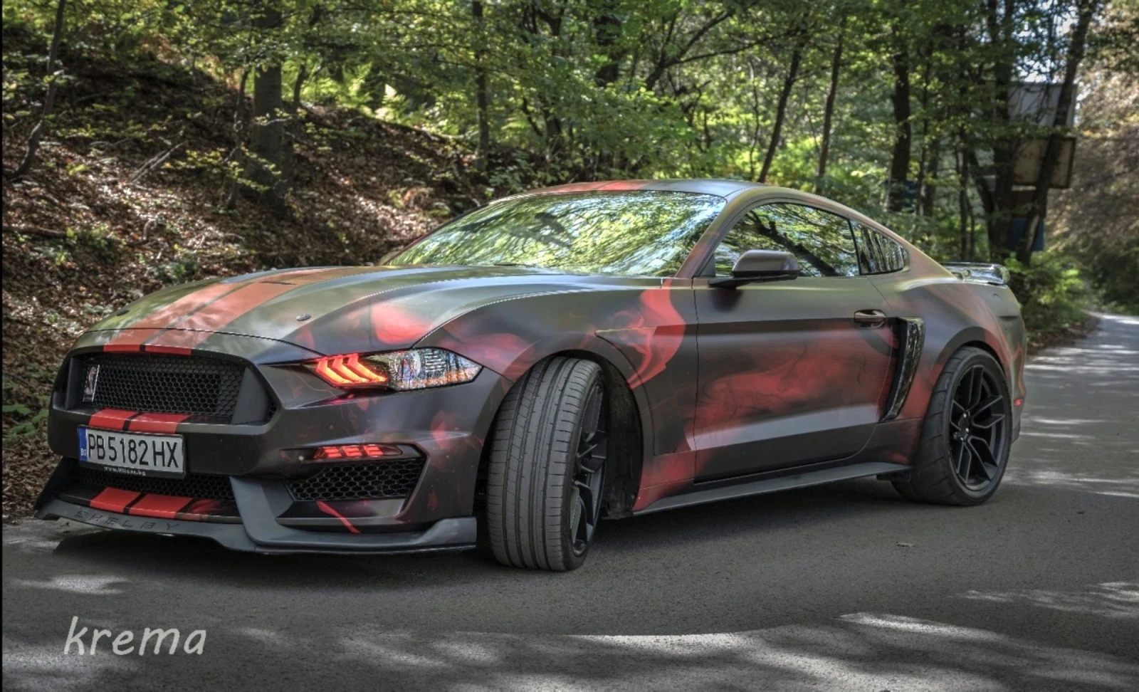 Ford Mustang GT  nitrous 