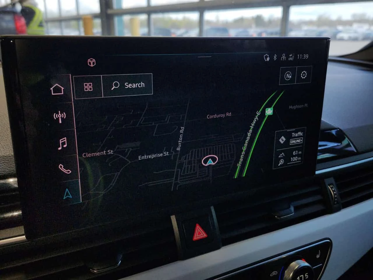 Audi A4 SLINE/TECHNIK/CARFAХ/Дистроник/Подгрев/Обдух/+ ГУМ, снимка 10 - Автомобили и джипове - 54512398
