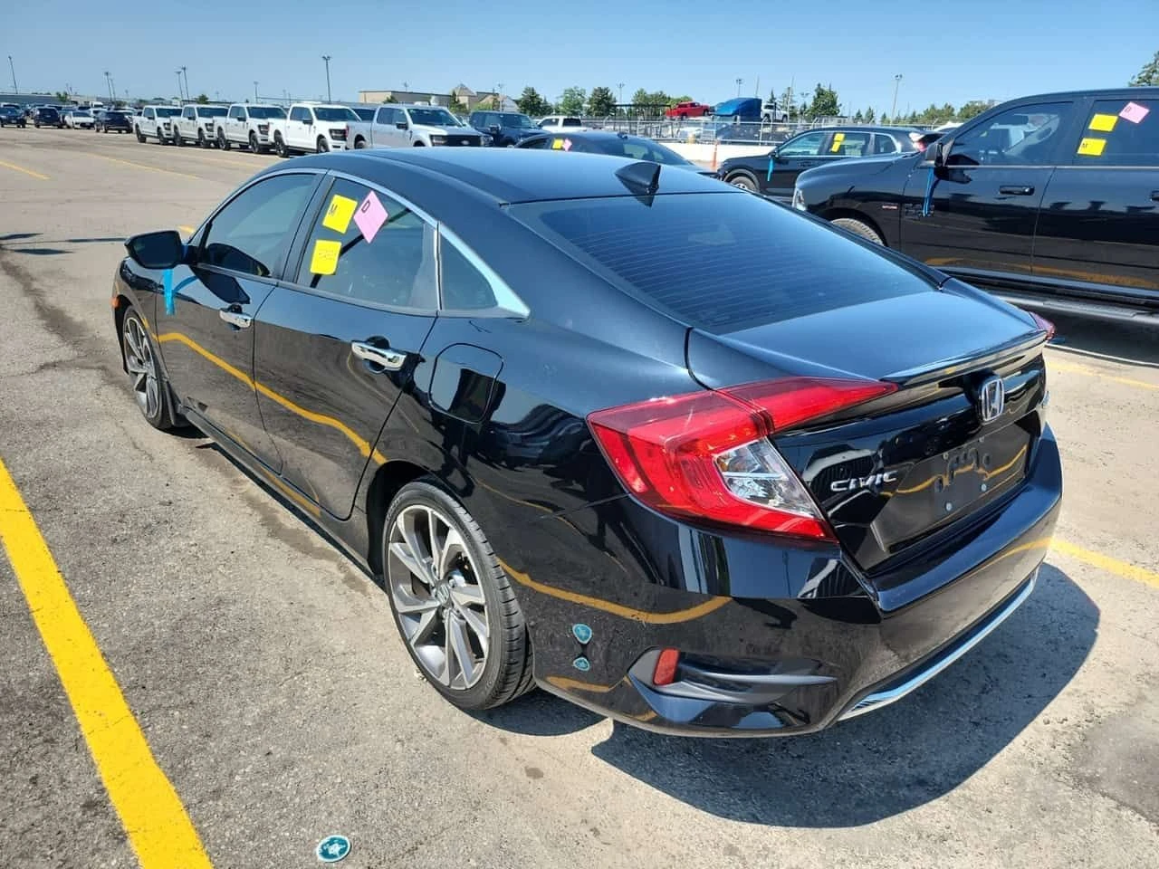 Honda Civic TOURING/CARFAX/Ленти/ШИБЕДАХ/Подгрев, снимка 4 - Автомобили и джипове - 55570015