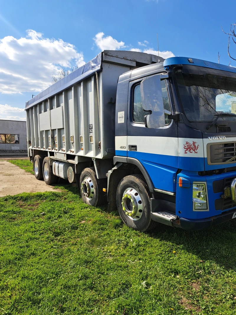 Volvo Fm12 420/8x4-самосвал, снимка 5 - Камиони - 49575943