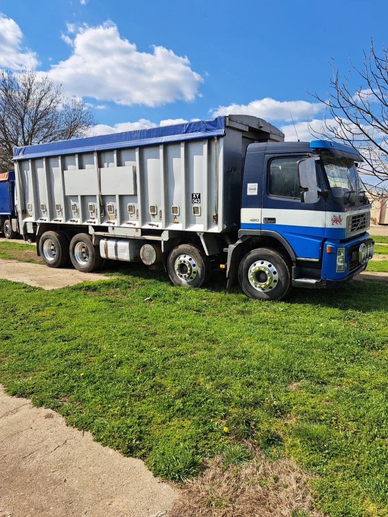 Volvo Fm12 420/8x4-самосвал, снимка 1 - Камиони - 49575943