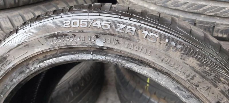 Гуми Летни 205/45R16, снимка 6 - Гуми и джанти - 32788239