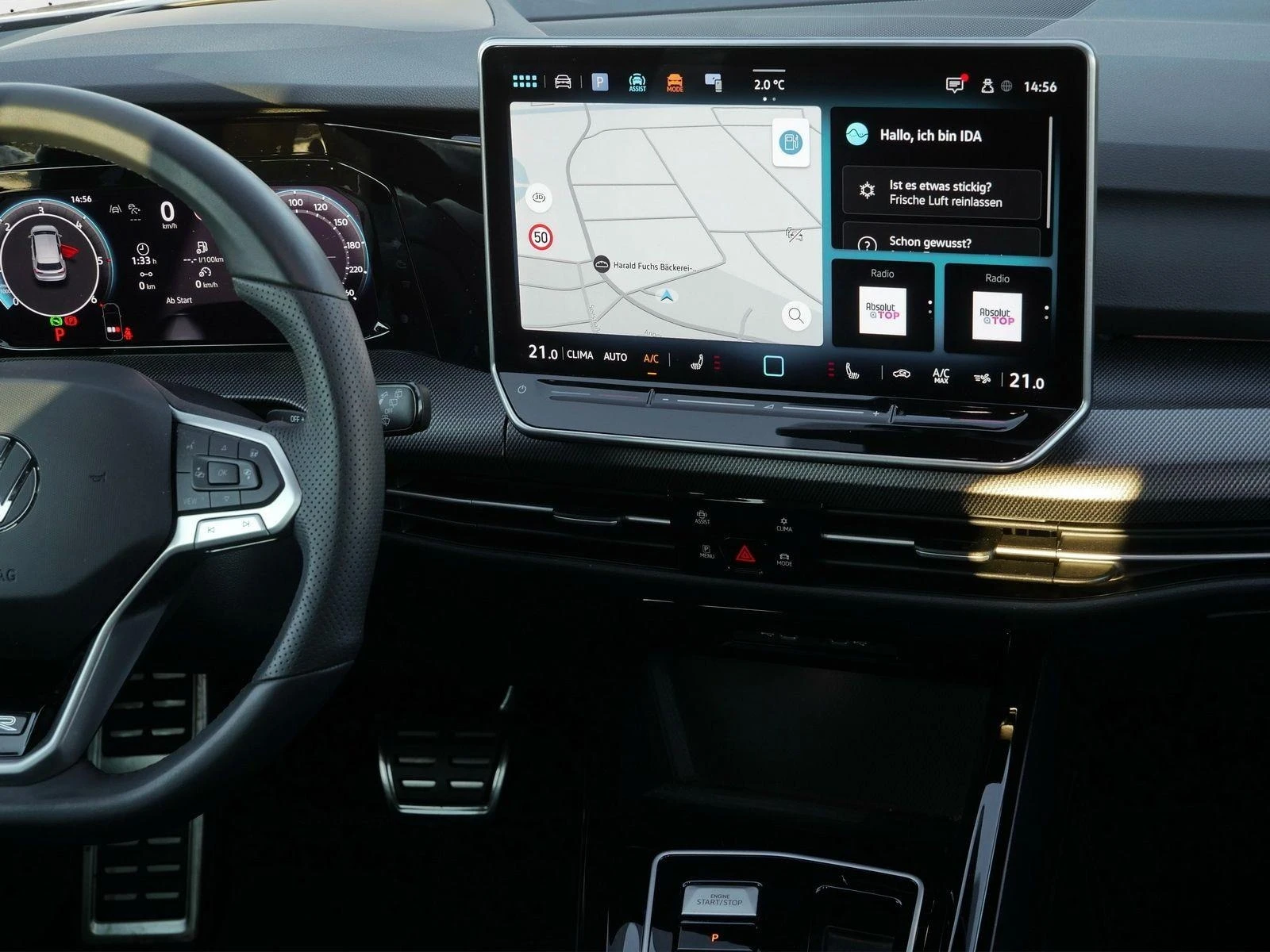 VW Golf 2.0 TDI R-LINE H/K HEAD-UP MATRIX IQ CAMERA - изображение 8