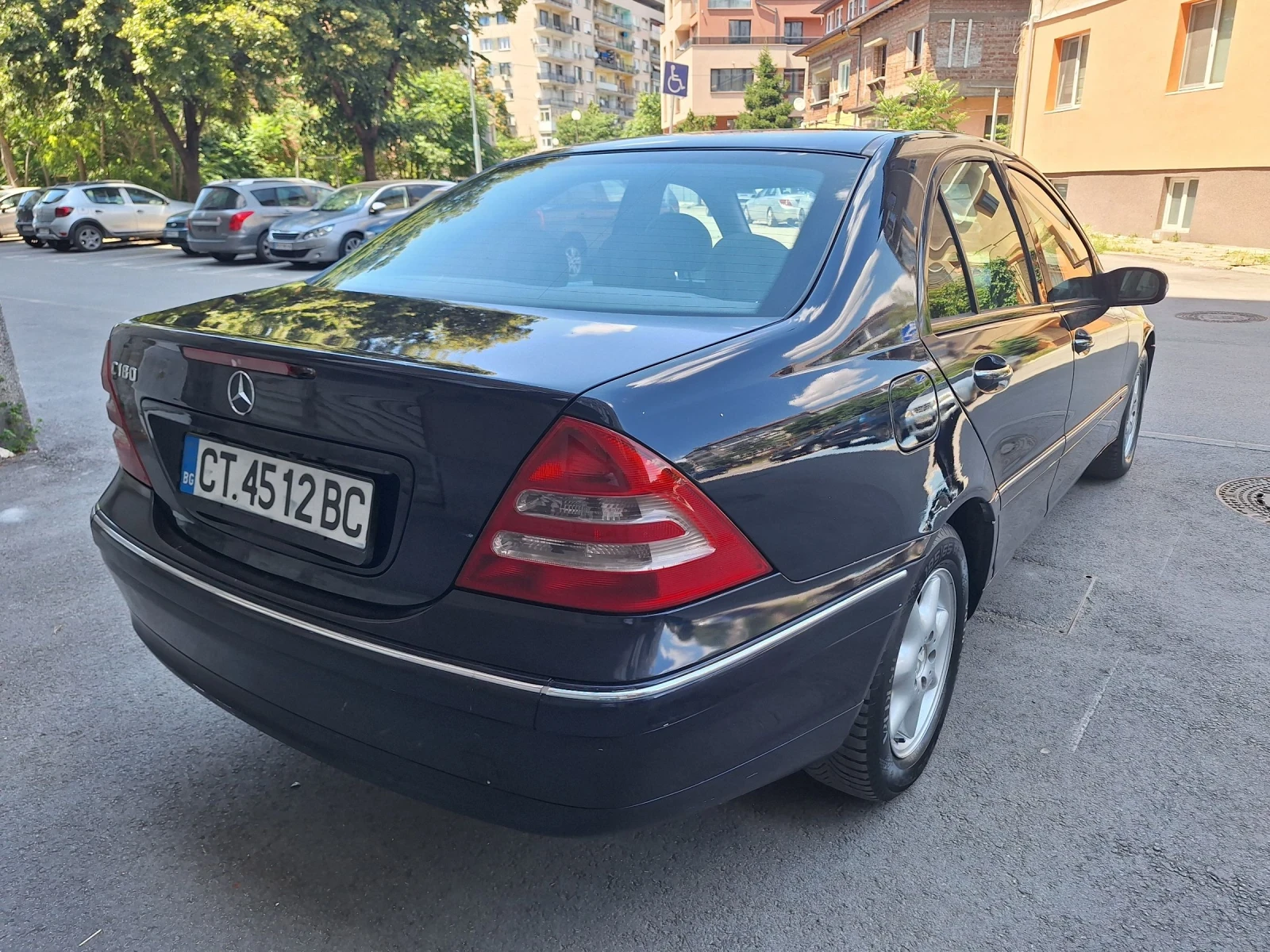 Mercedes-Benz C 180 1.8 бензин газ, снимка 14 - Автомобили и джипове - 55049256