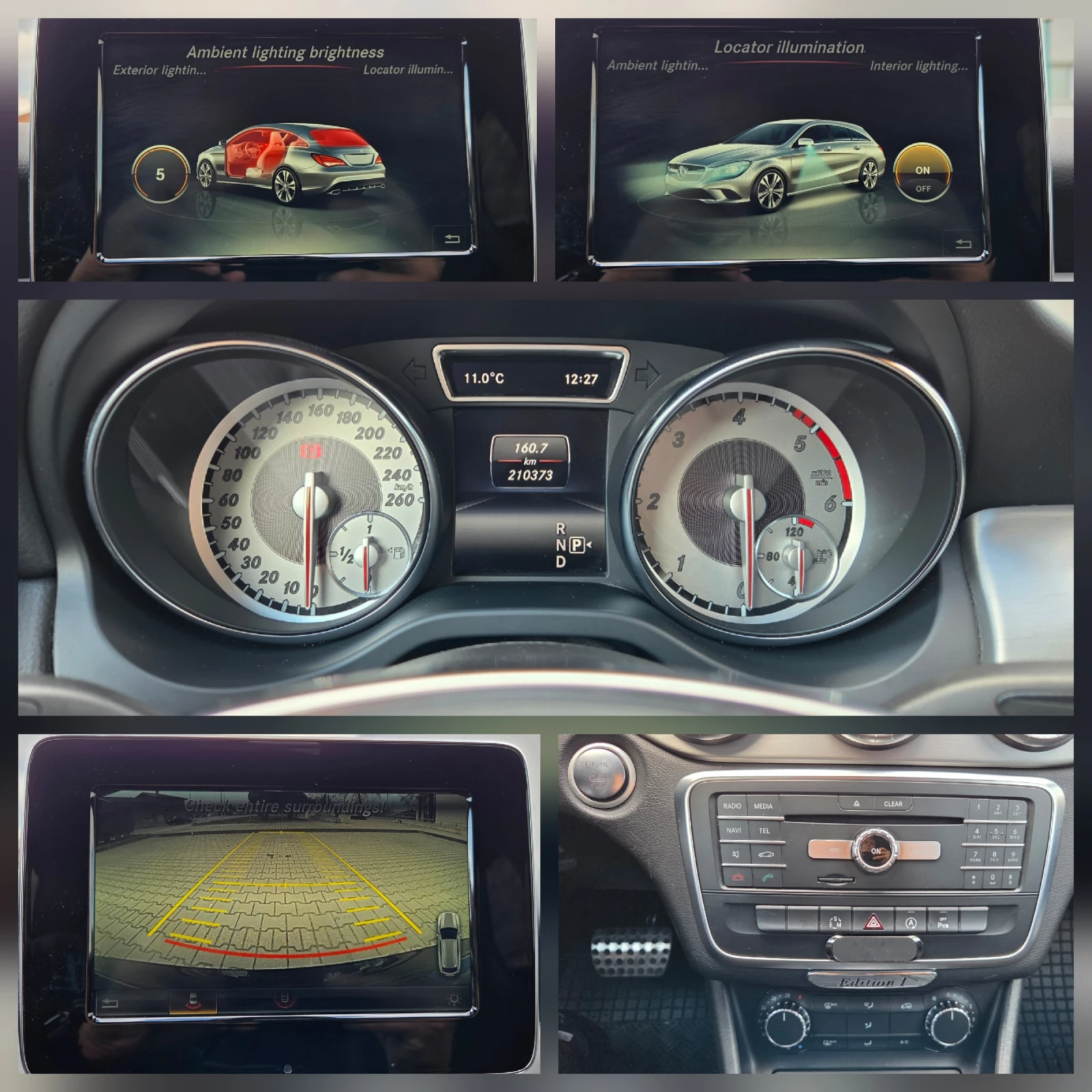 Mercedes-Benz C 220 CDI 7G AMG Camera Ambient, снимка 16 - Автомобили и джипове - 55835376