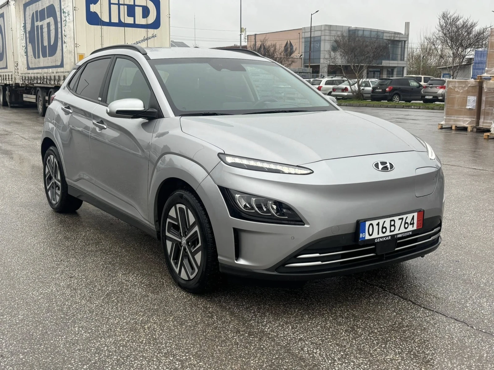 Hyundai Kona 64Kw/22г./Hyundai сертификат SOH-100% | Auto.bg — изображение 1