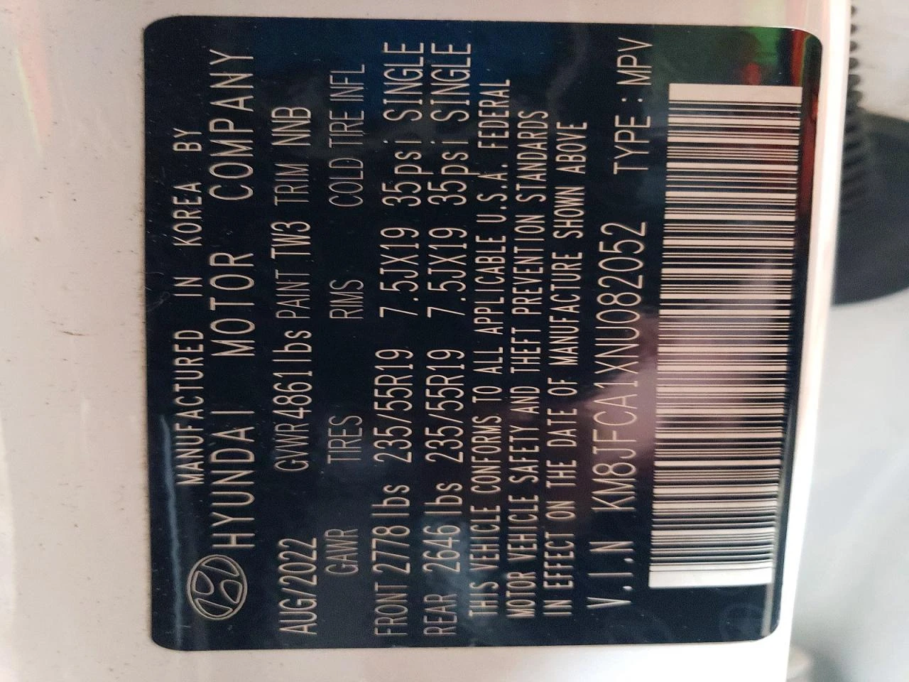 Hyundai Tucson 1.6l SEL Convenience AWD, снимка 13 - Автомобили и джипове - 54359315