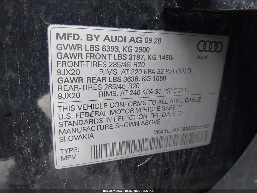 Audi Q7 2.0l Premium Plus 45 Tfsi Quattro Tiptronic, снимка 9 - Автомобили и джипове - 54528214