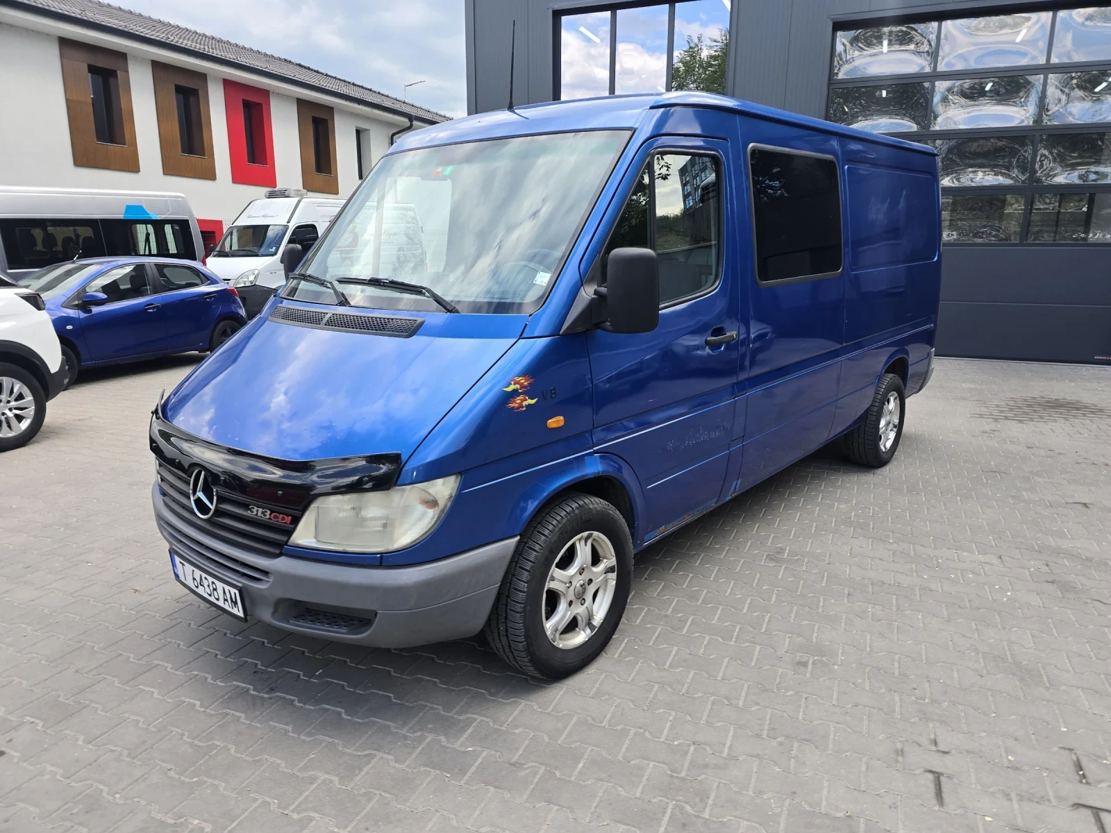 Mercedes-Benz Sprinter 313 313CDI Клима, снимка 4 - Бусове и автобуси - 54570298