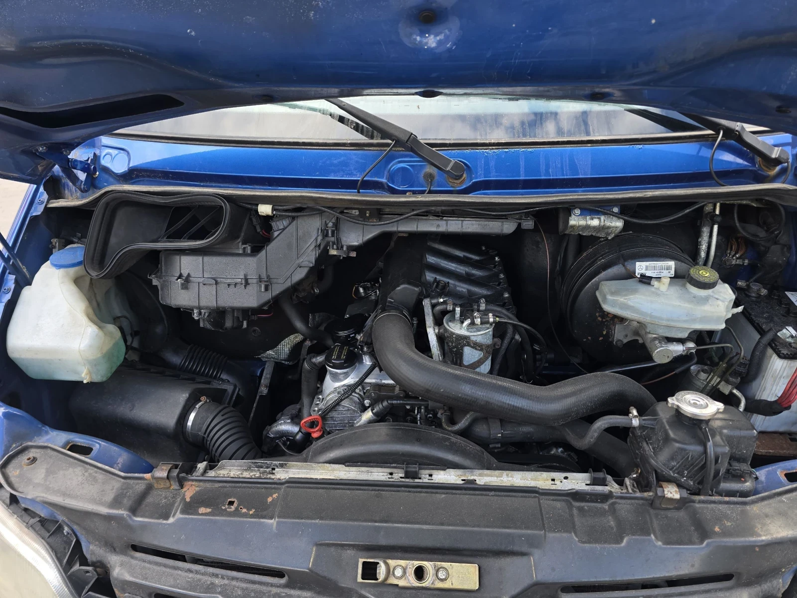 Mercedes-Benz Sprinter 313 313CDI Клима, снимка 11 - Бусове и автобуси - 54570298