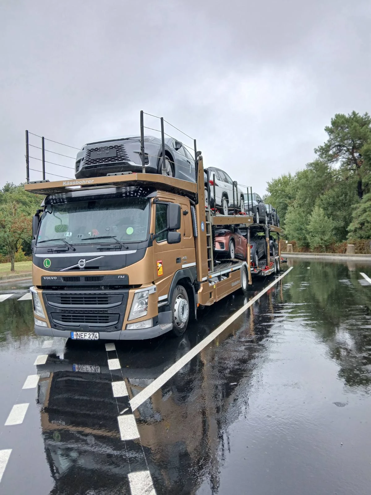 Volvo Fm 460 + Kassbohrer 2019, снимка 2 - Камиони - 55229478