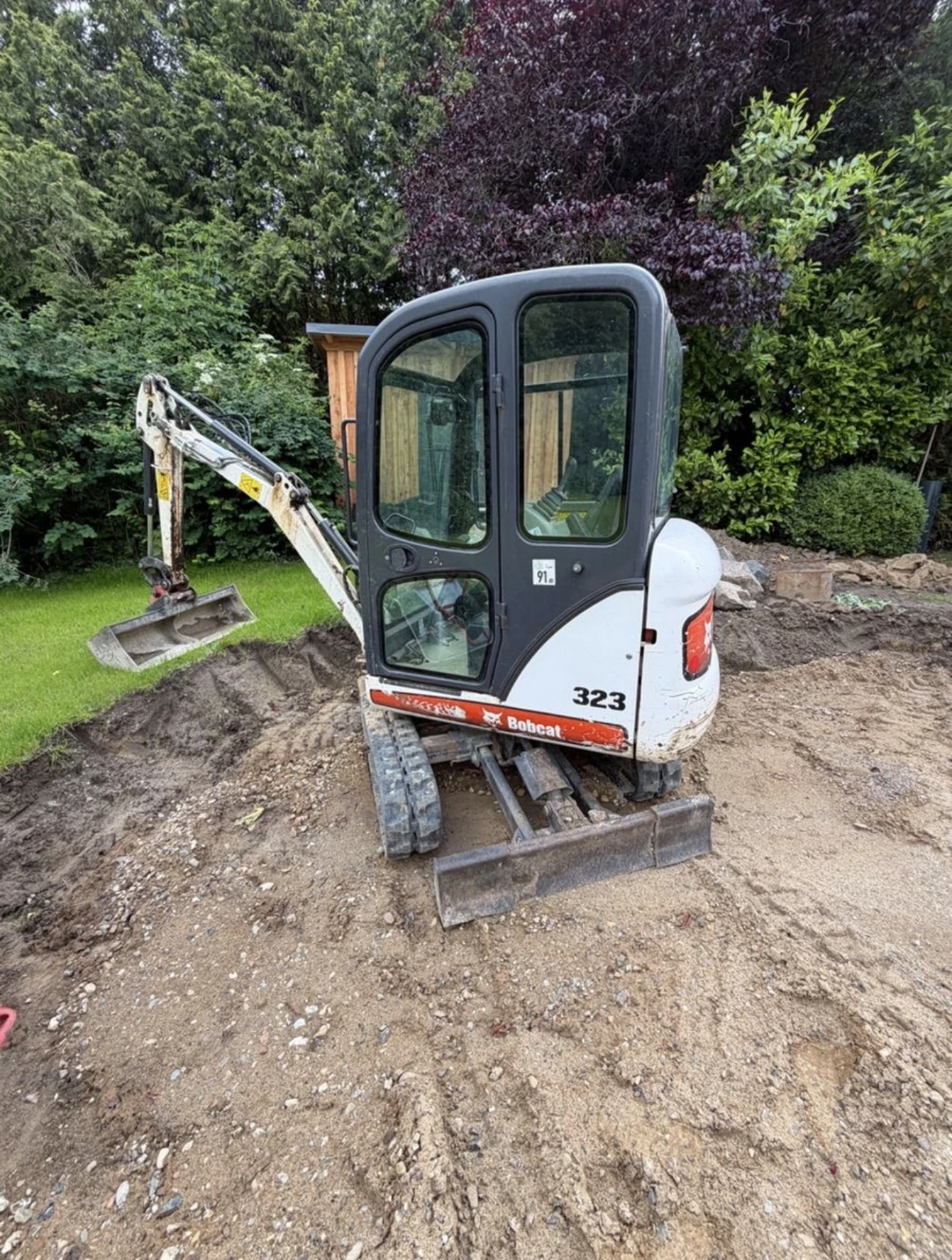 Багер Bobcat 323K