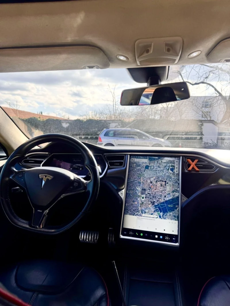 Tesla Model S P85+ Signature - Free Supercharge, снимка 7 - Автомобили и джипове - 53413437