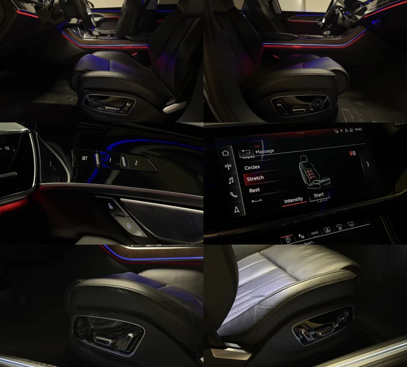 Audi A8 ЗАВИВАЩ З. МОСТ* ШОФ.ПАКЕТ* Digital М.* МАСАЖИ* ВА, снимка 12 - Автомобили и джипове - 53461009