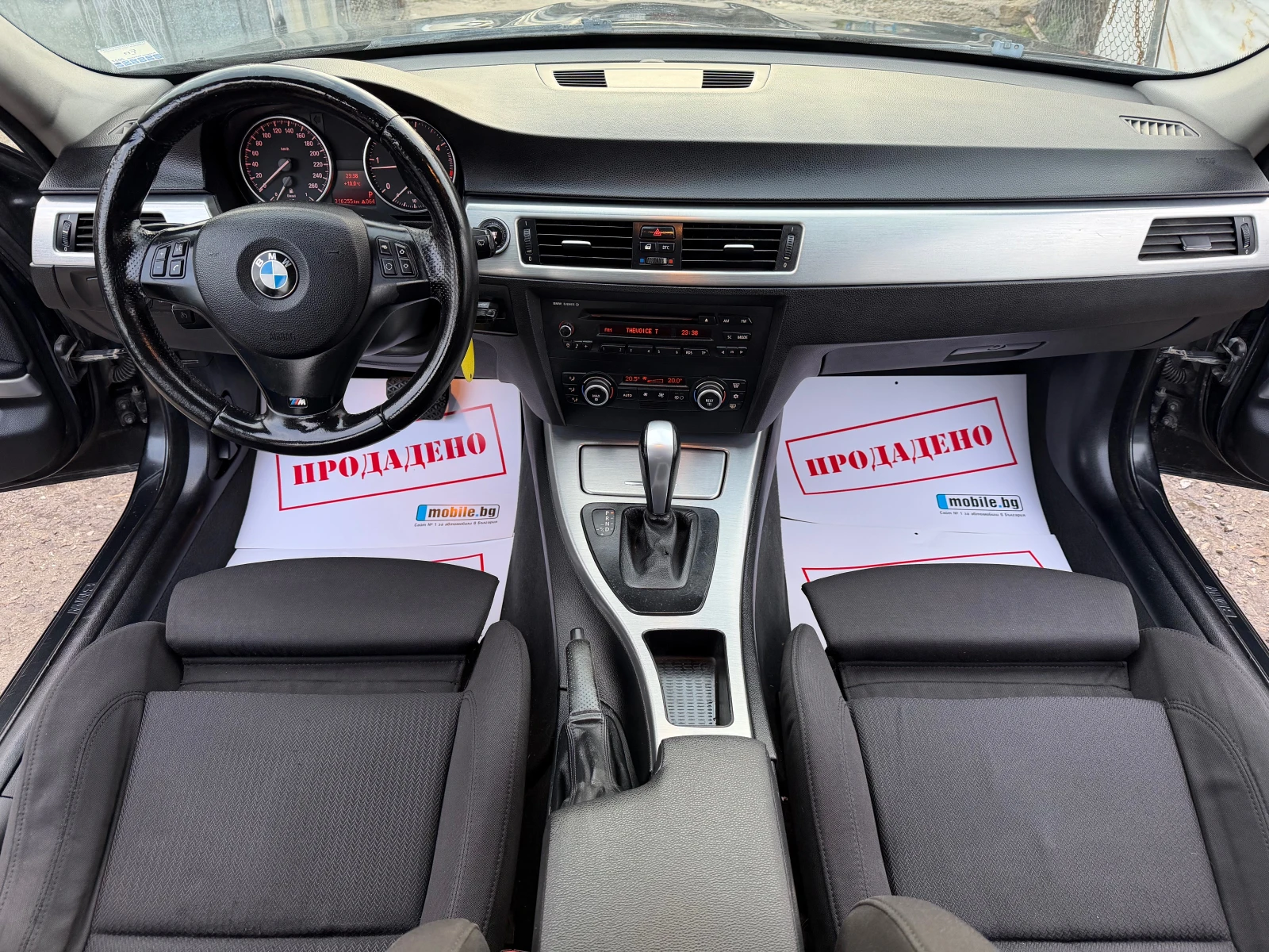 BMW 320 D 177HP AVTOMAT FACELIFT SPORT XENON RECARO 2010G | Mobile.bg � ����������� 12