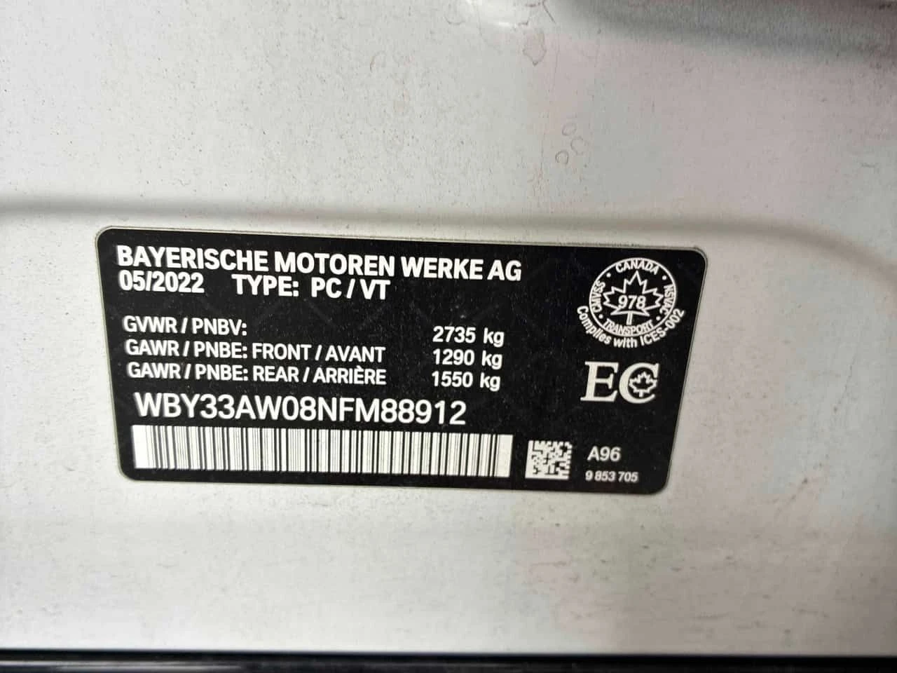 BMW i4 M50  CARFAX, снимка 10 - Автомобили и джипове - 54720977