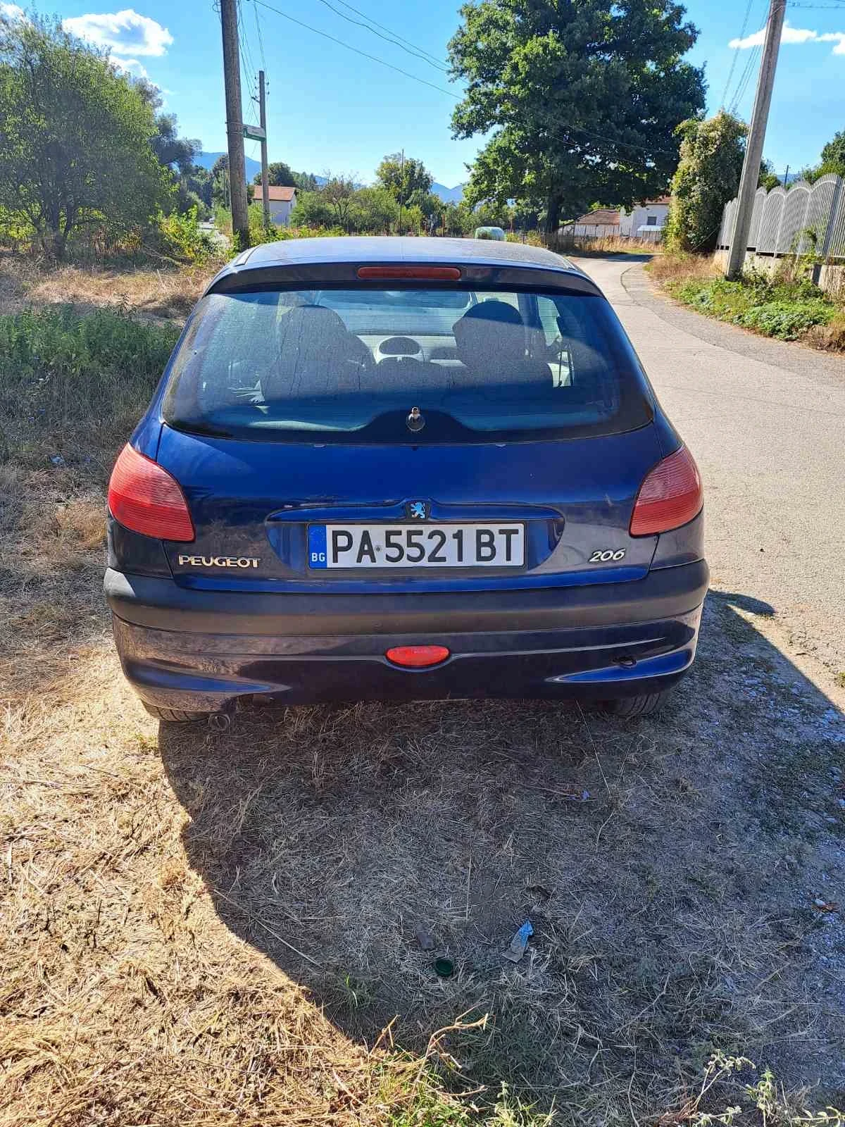 Peugeot 206, снимка 5 - Автомобили и джипове - 56206412