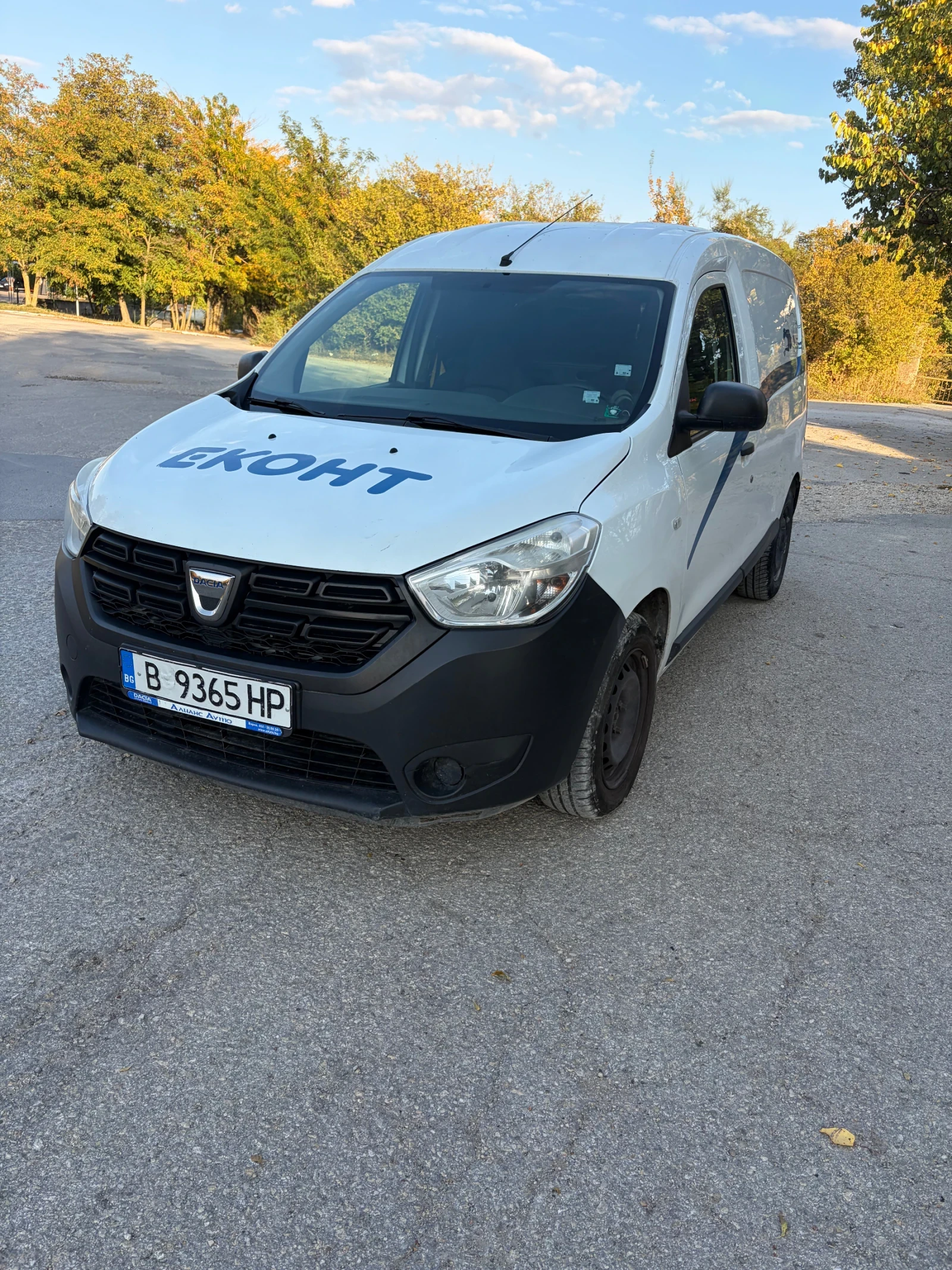 Dacia Dokker 102КС. Газ-Бензин 