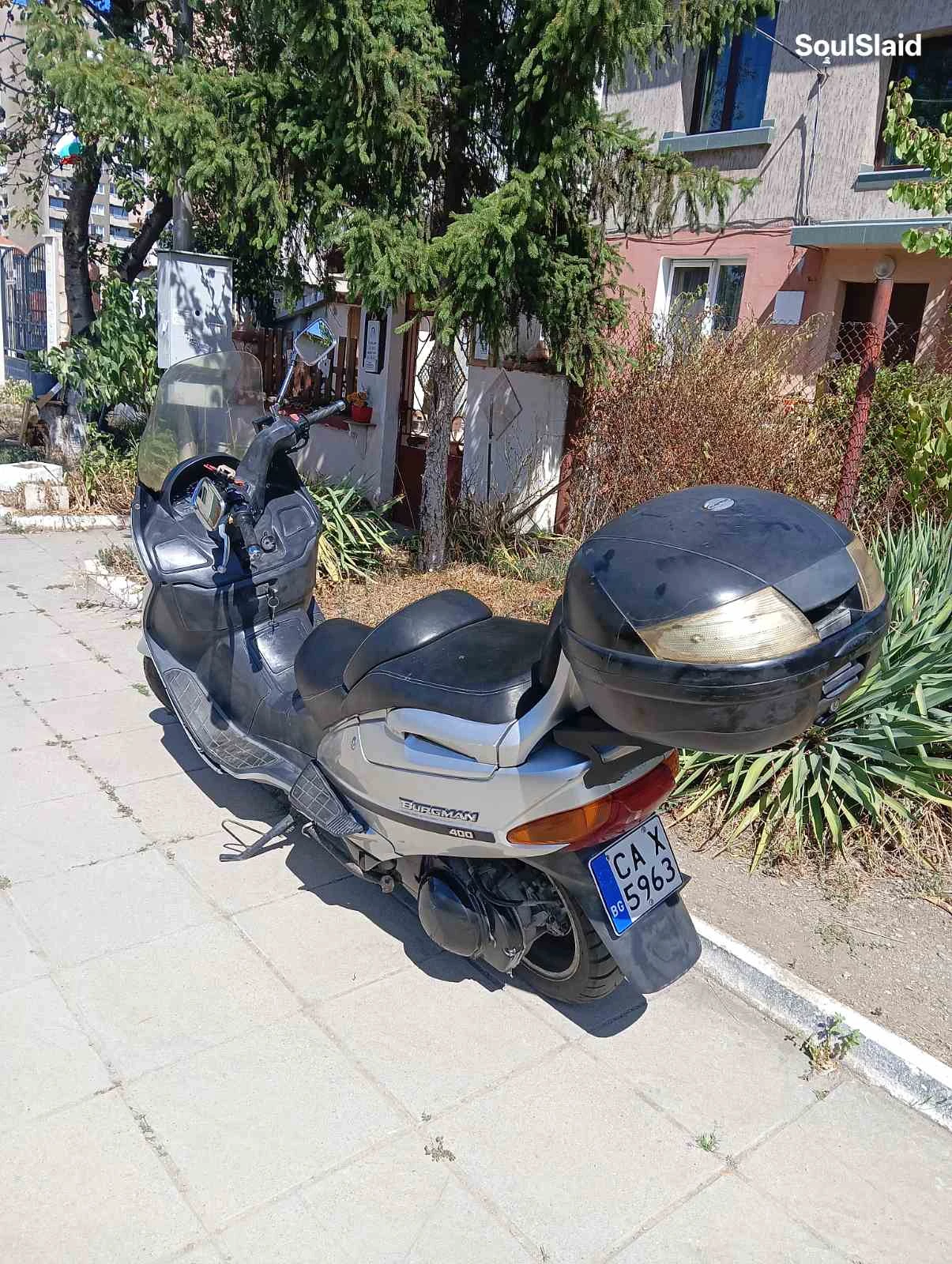 Suzuki Burgman AN 400, снимка 3 - Мотоциклети и мототехника - 54283951