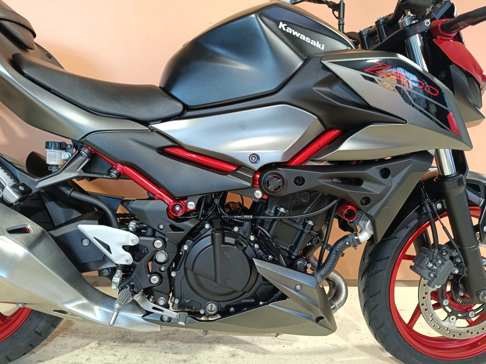 Kawasaki Z 500 ABS LED A2, снимка 7 - Мотоциклети и мототехника - 54854481