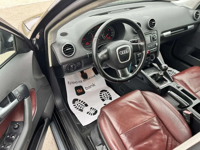 Audi A3 1.9TDI КОЖА NAVI Individual SpotBack, снимка 10 - Автомобили и джипове - 44554590