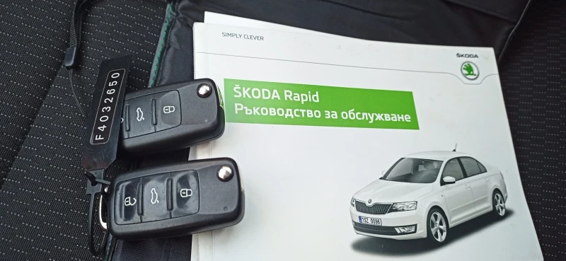 Skoda Rapid 1.6 /66kw-TDI-CR, снимка 14 - Автомобили и джипове - 46946859