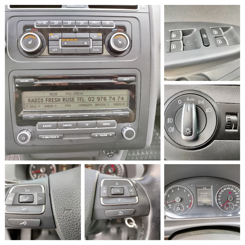 VW Touran 1.4tsi-Xenon-Panorama, снимка 15 - Автомобили и джипове - 50658713