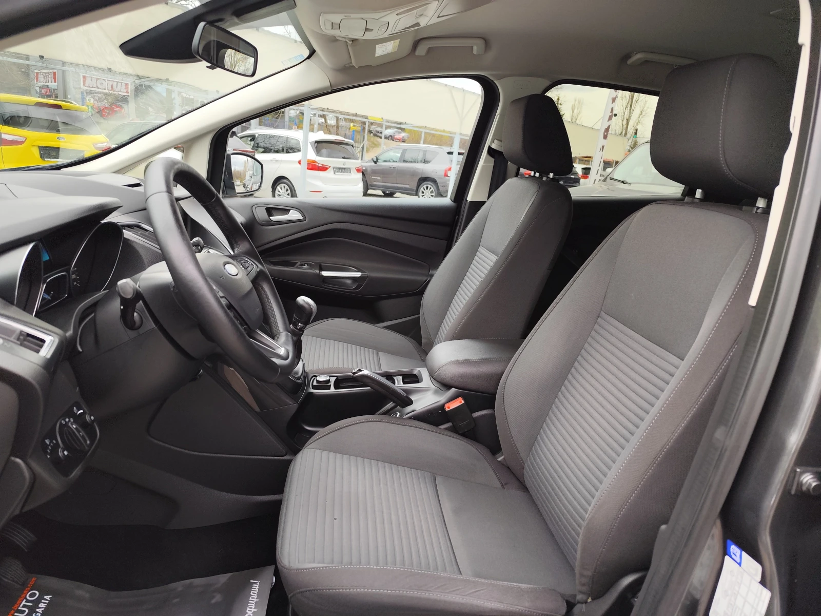 Ford C-max 1.6i* ГАЗ* LED* ЕURO-6B* NAVI* FACELIFT - изображение 6