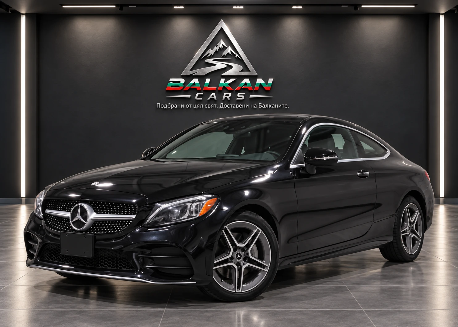 Mercedes-Benz C 300 4MATIC AMG* Pano* Памет* Coupe* Камера* Подгрев