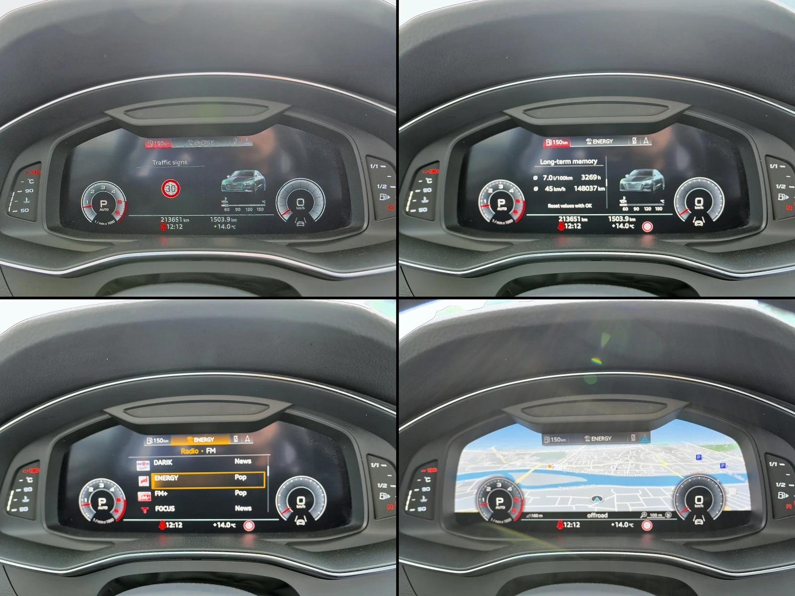 Audi A7 S-LINE QUATTRO HEADUP VIRTUAL DISTRONIC 50 TDI, снимка 13 - Автомобили и джипове - 56743263