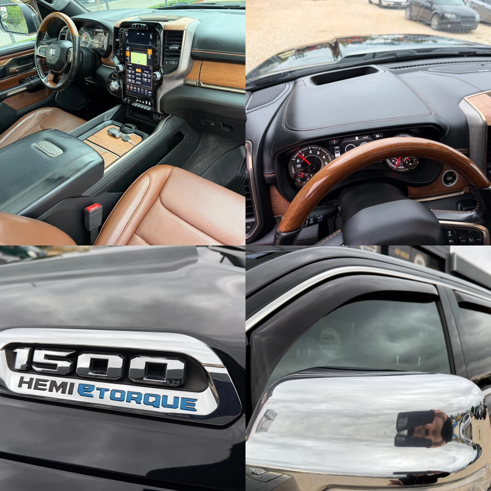 Dodge RAM 1500 5.7 HEMI* LARAMIE-LongHorn* , Full, снимка 17 - Автомобили и джипове - 56238556