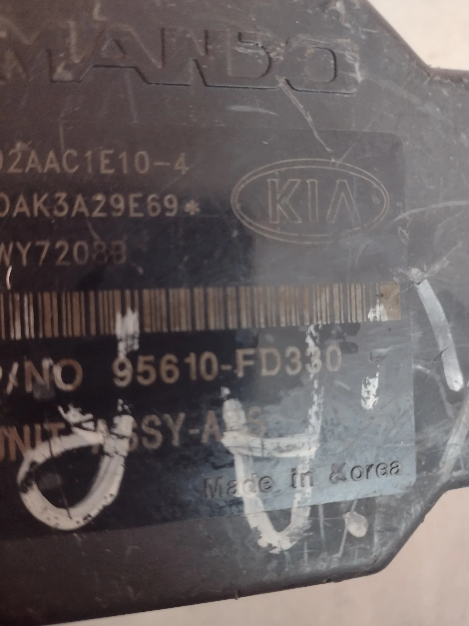 58970-FD100  ABS ����� KIA RIO   5WY7208B   392AAC1E10-4   95610-FD330 | Mobile.bg � ����������� 4