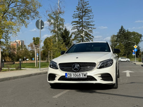 Mercedes-Benz C 180 AMG/Designo White/Camera/Multibeam, снимка 3 - Автомобили и джипове - 42768188