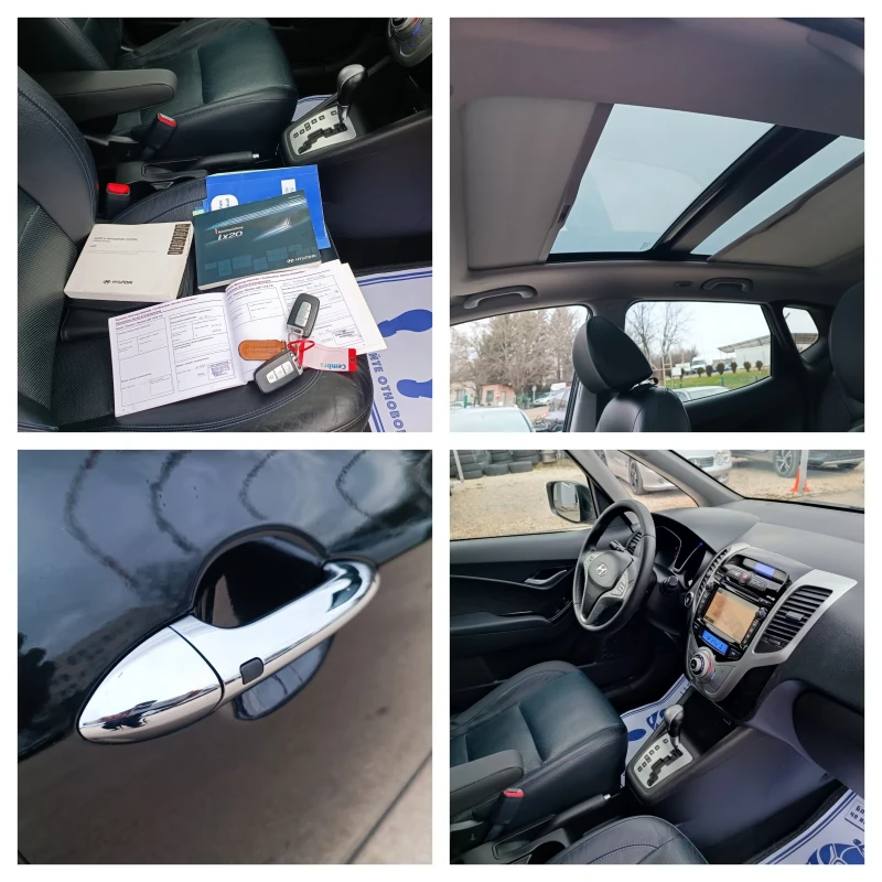 Hyundai Ix20 1.6i-125кс-ШВЕЙЦАРИЯ-АВТОМАТ-NAVI-KEYLESS-FULL, снимка 16 - Автомобили и джипове - 53598036