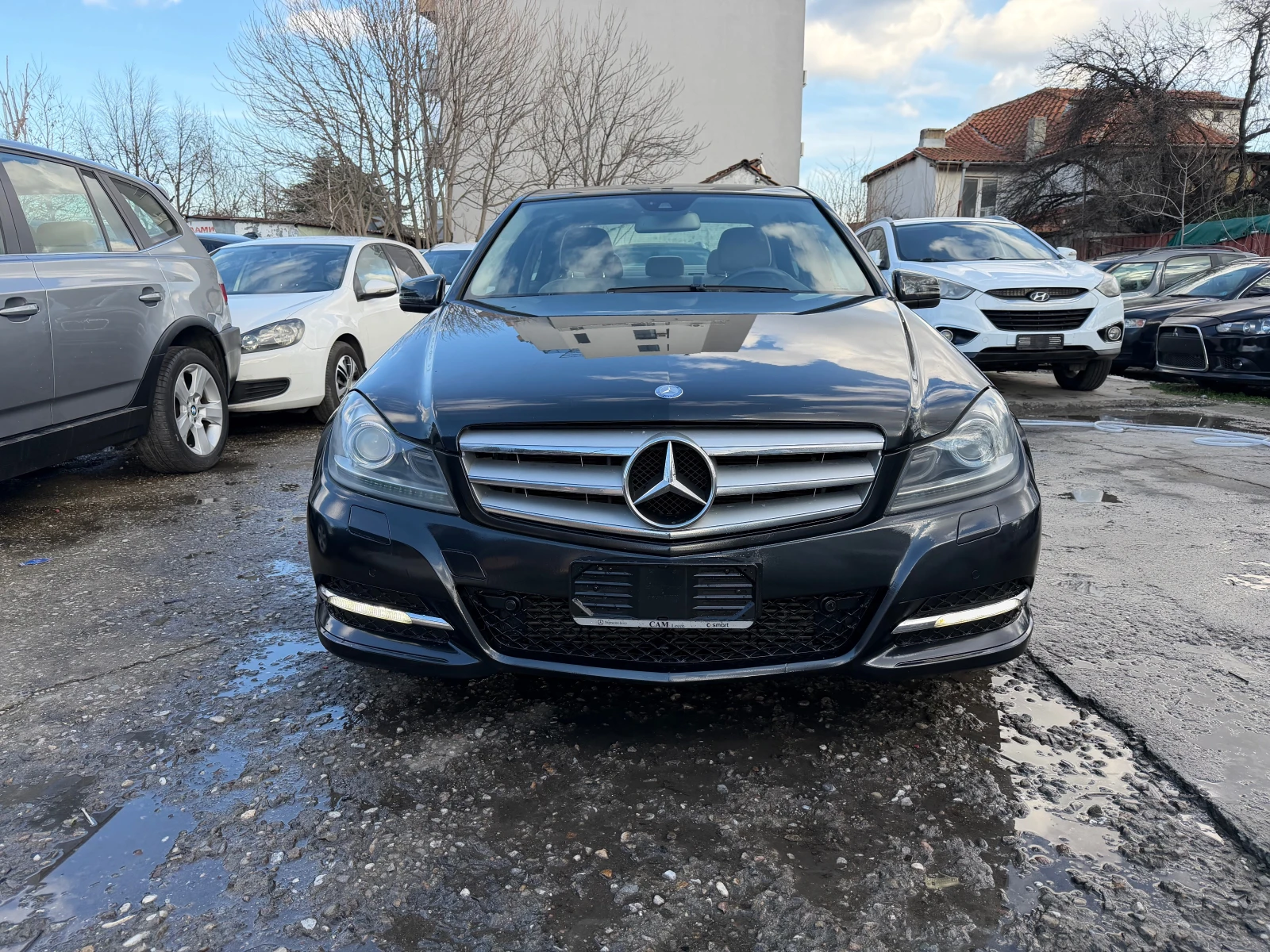 Mercedes-Benz C 220 CDI 170HP 6 SPEED FACELIFT LED NAVI KLIMA 2014G E5 - изображение 4