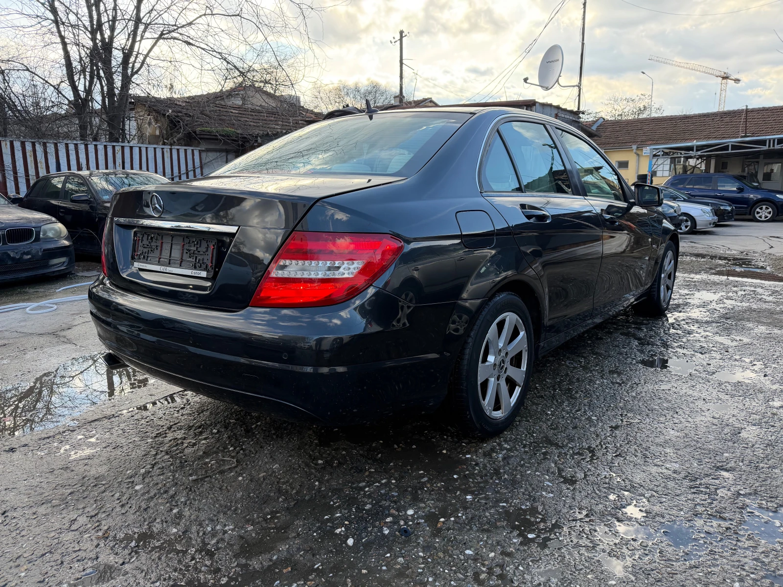 Mercedes-Benz C 220 CDI 170HP 6 SPEED FACELIFT LED NAVI KLIMA 2014G E5 - изображение 6