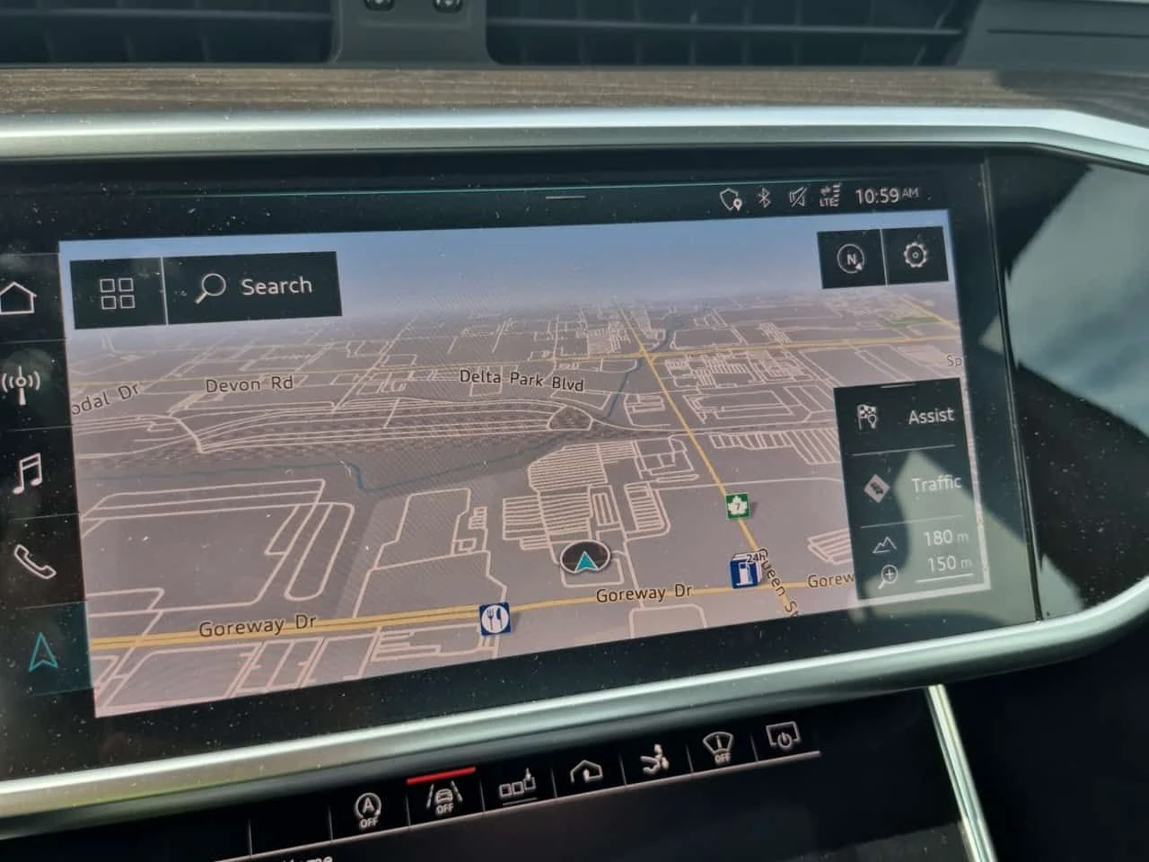 Audi A7 TECHNIK/360/DIS/HUD/B&O/ОБДУХВАНЕ/МАСАЖИ, снимка 11 - Автомобили и джипове - 54599551